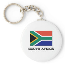 South Africa Flag Key Chain