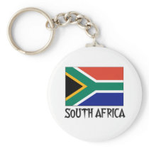 South Africa Flag Keychain