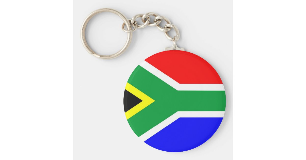 South Africa flag Keychain Zazzle