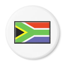 South Africa Flag magnets