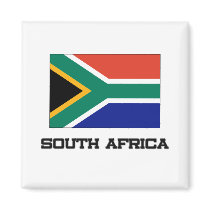 South Africa Flag magnets