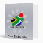 South Africa Flag Map 2.0 Vinyl Binders