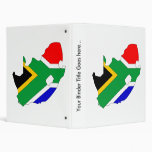South Africa Flag Map full size Binders