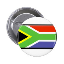 South Africa Flag Pinback Buttons