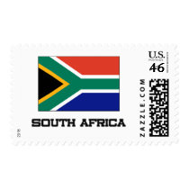 South Africa Flag Postage Stamp