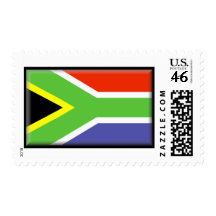 South Africa Flag Postage Stamp