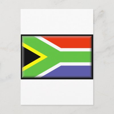 South Africa Flag Customisable Template. Fully Customisable to your 