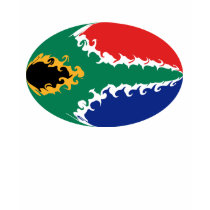 South Africa Gnarly Flag T-Shirt