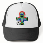 South Africa Happy Flag Soccer Football Hat