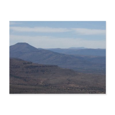 South Africa Landscape Post Card by KalahariSue