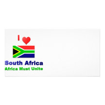 South Africa Personalized Photo Card