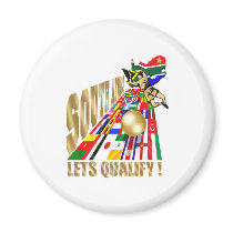 South Africa Qualifying Soccer Football magnets