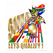 South Africa Qualifying Soccer Football posters by SoccerJersey South Africa Qualifying Soccer Football posters