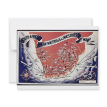 South Africa Raw Materials & Industries It War Invitations