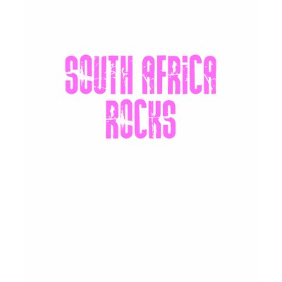 South Africa Rocks Tshirt by placetshirts10