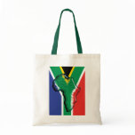 South Africa RSA African flag Tote Bags