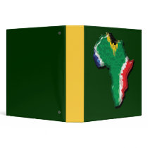 South Africa RSA African flag files Binders
