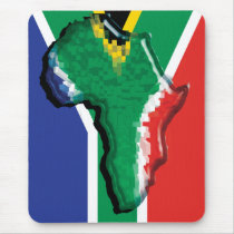South Africa RSA African flag Mousepad
