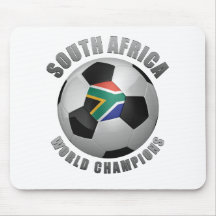SOUTH AFRICA SOCCER CHAMPIONS MOUSEPADS