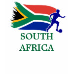 South Africa Soccer Flag shirt