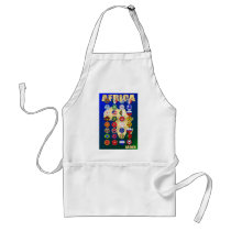 South Africa Soccer Groups A to H 32 Teams Apron