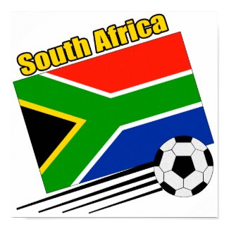 South Africa Soccer Team print