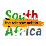 South Africa - the Rainbow Nation Post Card
