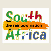 South Africa - the Rainbow Nation postcards