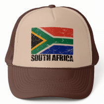 South Africa Vintage Flag Hat