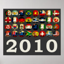 South Africa World Cup 2010 Print