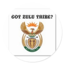 South africa (zulu tribe) stickers