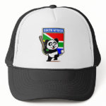 This cute little panda is ready to play for the South African team! Panda holds a bat and is about to swing at the ball. Great for fans of the South Africa baseball team or South African baseball players.