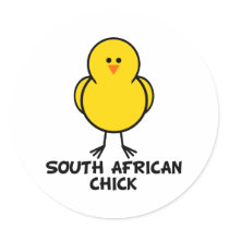 South African Chick stickers
