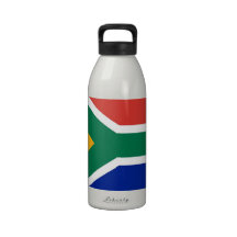 South African Flag Liberty Bottle Drinking Bottles