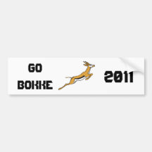 South African peace flag Bumper Stickers