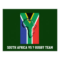 South African rugby invitations template invitations
