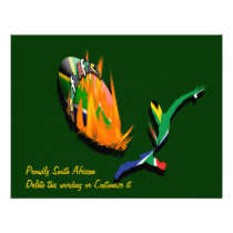 South African rugby invitations template invitations
