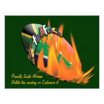 South African rugby invitations template invitations