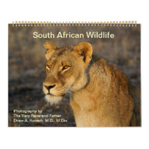 South African Wildlife Calendar