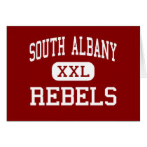 South Albany - Rebels - High - Albany Oregon Greeting Cards