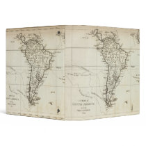 South America and the Adjacent Islands Vinyl Binder