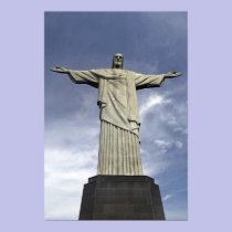 South America, Brazil, Rio de Janeiro. Christ posters