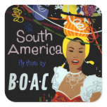 South America ~ Fly There Sticker