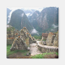 South America, Peru, Machu Picchu Refrigerator Magnets