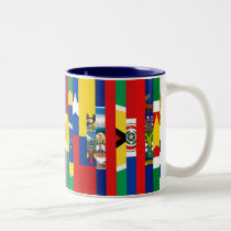 South American Flags Mug mugs