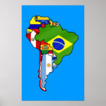 south american flags of south america flag map poster r03af1486e87b46ada76a20298a393842 isx 8byvr 150 Uruguay