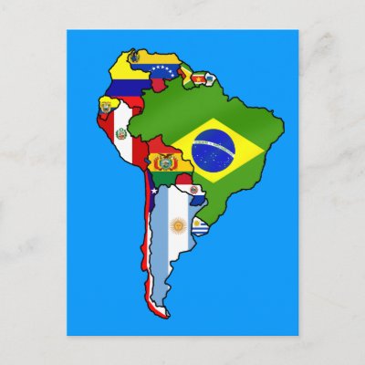 A map of South America 2011