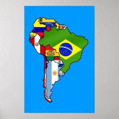 map of ecuador and peru. A map of South America