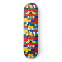 South American Flags Skateboard by Flagnostic South American Flags Skateboard