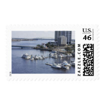 south bank Jacksonville marina Stamp